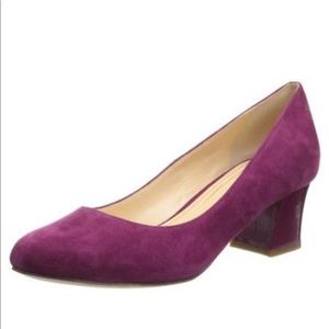 Cole haan suede pumps